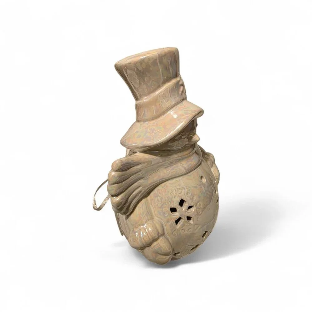 Scented Sachet Diffuser Ceramic Snowman by BellaLux